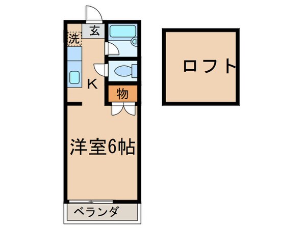 ファーボ藤原の物件間取画像